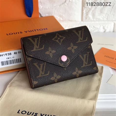 louis vuitton wallet orange inside|louis vuitton pink card holder.